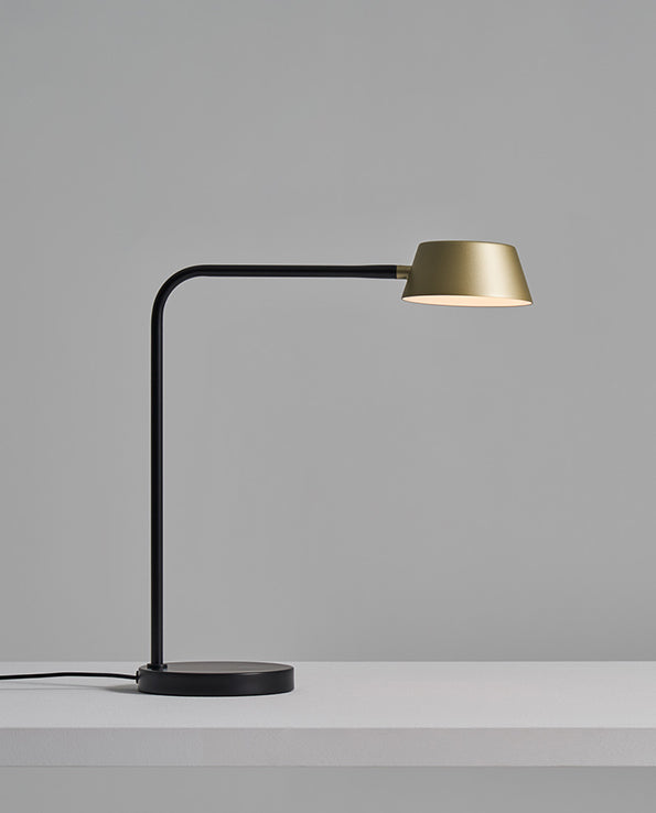 Olo LED Table Lamp 7W 3000K Black & Cocoa - SE LT/OLO/BLACK/COCOA