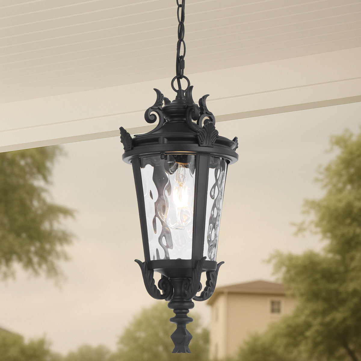 Pedral 230mm Ceiling Lanterns Black - PEDRAL PE23-BK