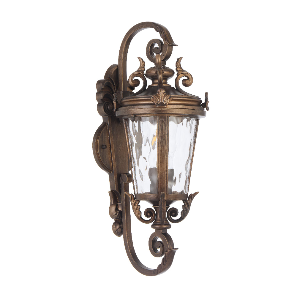 Pedral 180mm Exterior Wall Light Bronze - PEDRAL EX18-BZ