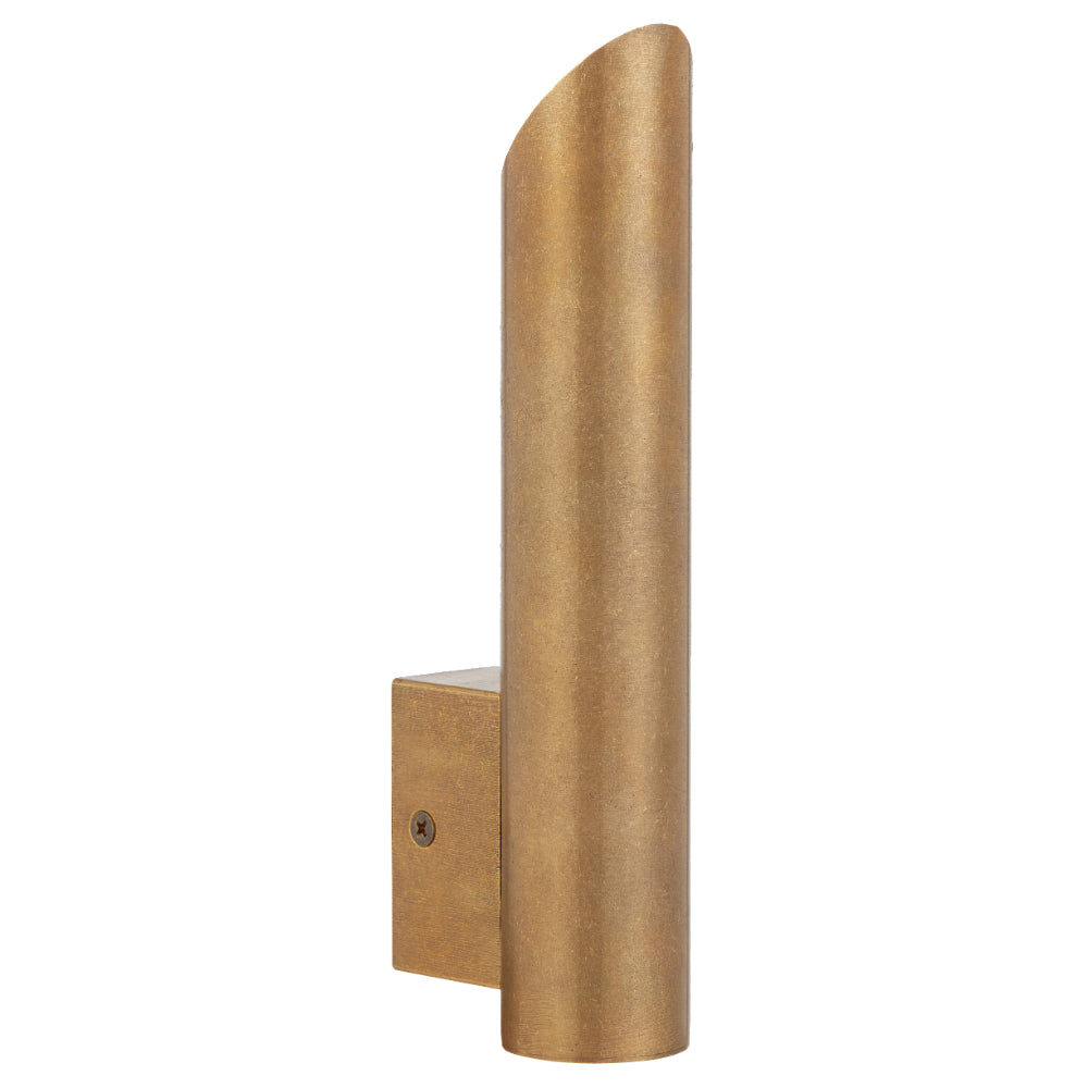 Penros LED Wall Light 3W 3000K Natural Brass - PENROS EX1-BRS