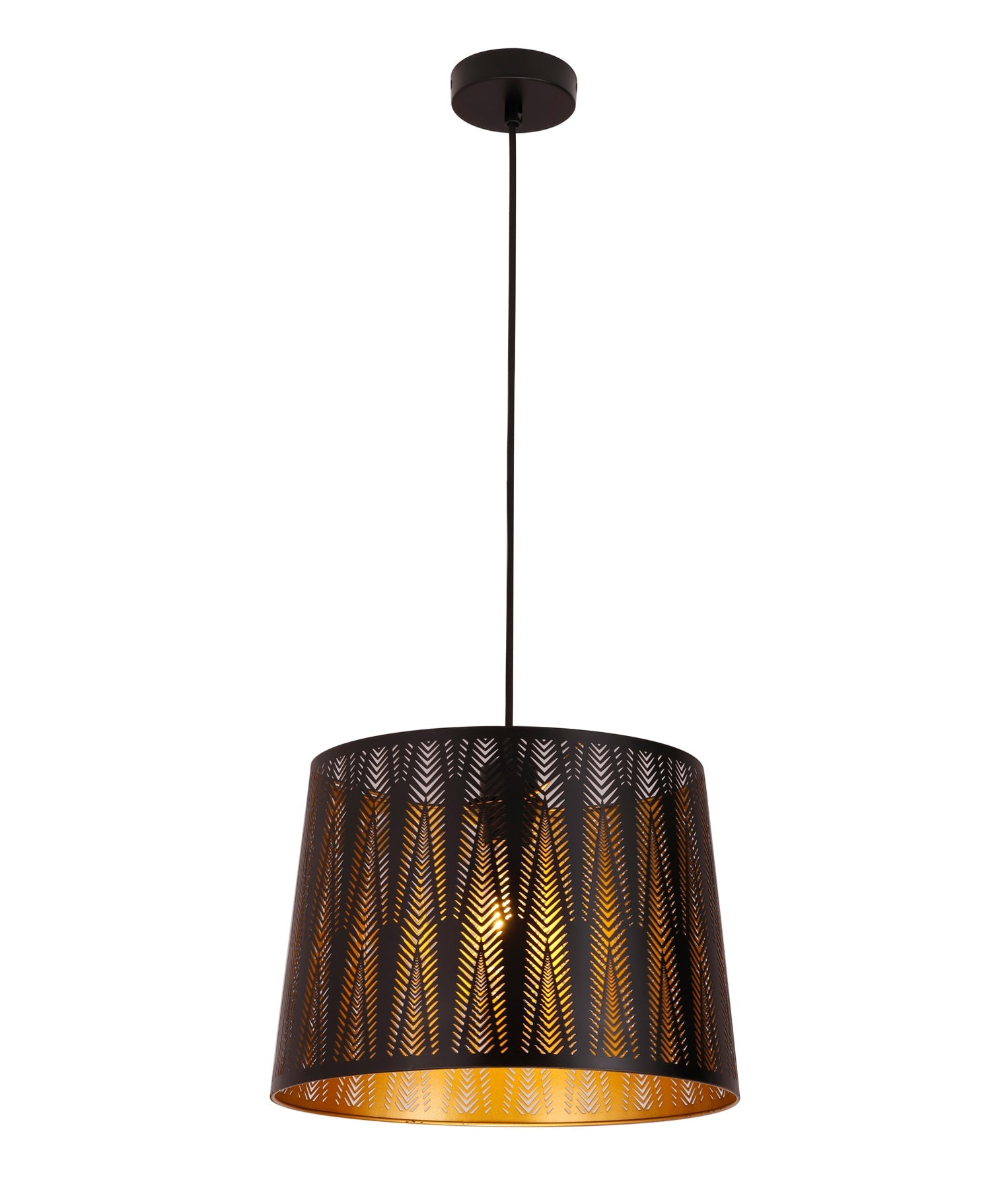 Penshade Vector Pattern Pendant Light Iron Black - PENSHADE11