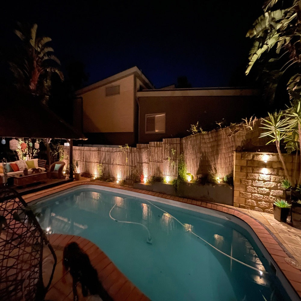 Buy Inground Lights Australia Inground Light 12V Black Brass Clear Cover - PGL2300WB