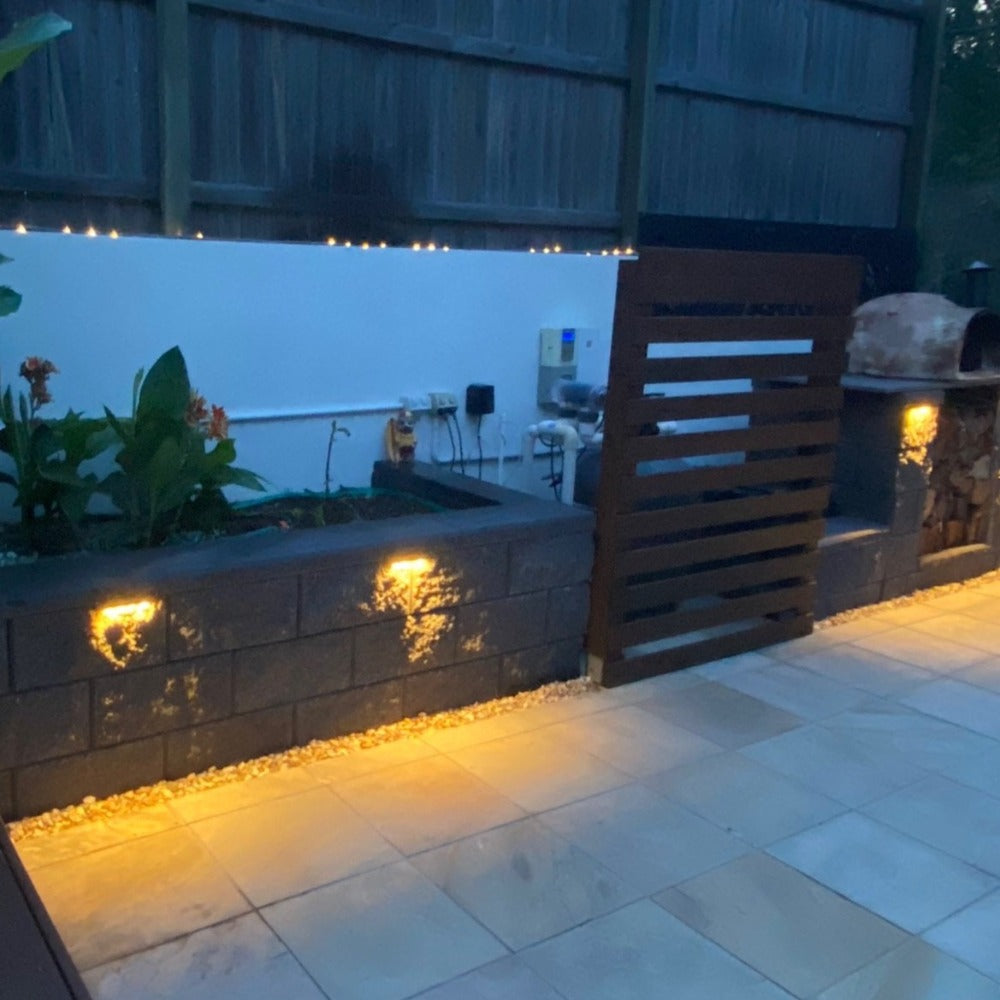 Buy Outdoor Step Lights Australia Outdoor Step Light 12V L176mm Bronze Cast Aluminium - PHL4407