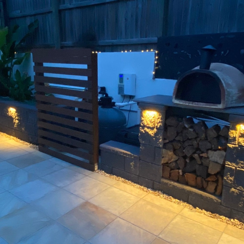 Buy Outdoor Step Lights Australia Outdoor Step Light 12V L176mm Bronze Cast Aluminium - PHL4407