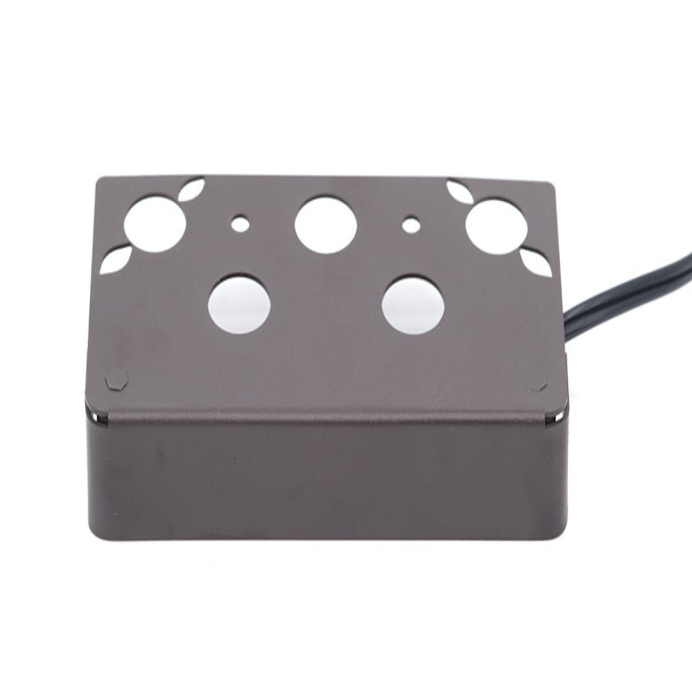 Buy Outdoor Step Lights Australia Outdoor Step Light 12V W75mm Bronze Cast Aluminium - PHL6609BZ