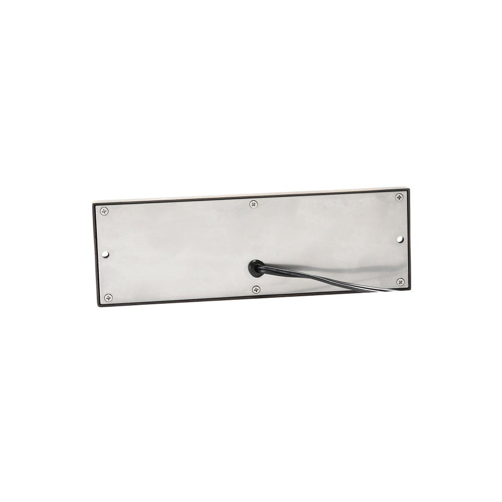 Buy Outdoor Step Lights Australia Outdoor Step Light 12V L226mm Black Brass - PI-SLC2101BK