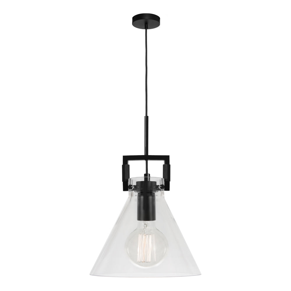 Pierre Pendant Light Black - PIER1PBLK