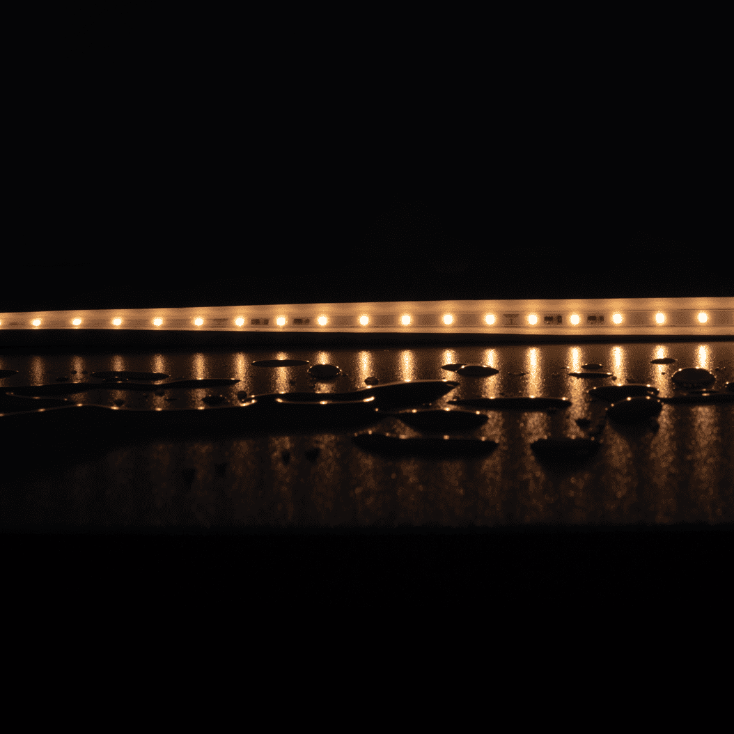 PLEX-SMD-5 LED Strip Light 24V DC 5W IP66 1M 3000K - 24207