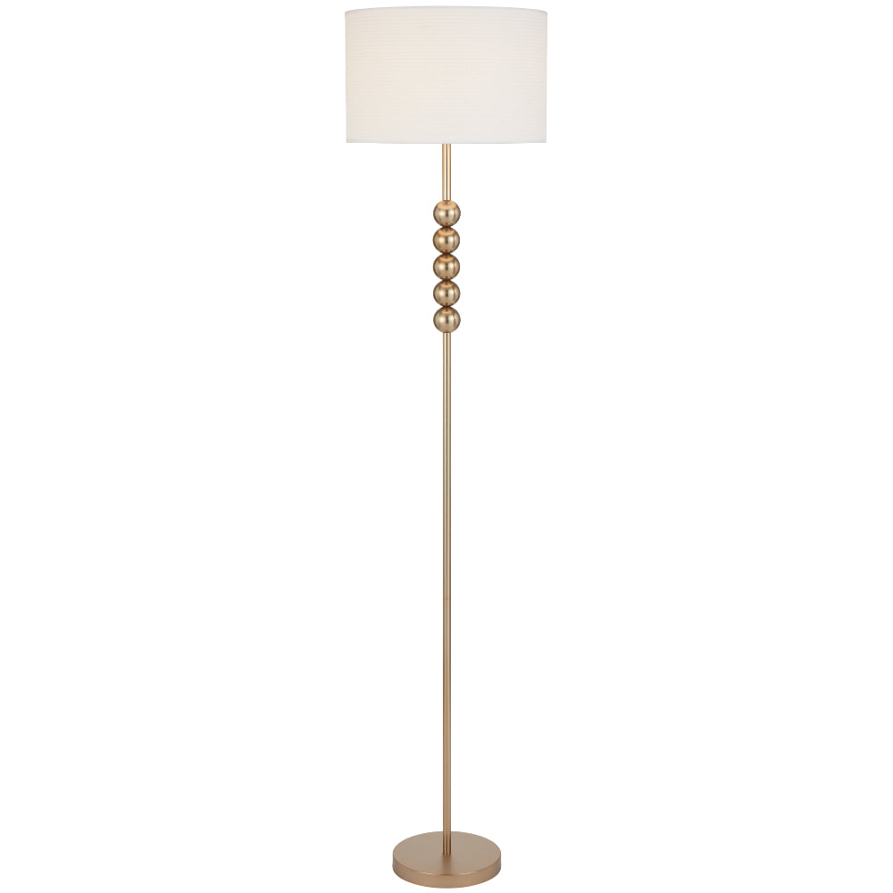Poetix Floor Lamp Gold Matt & Ivory - POETIX FL-GD