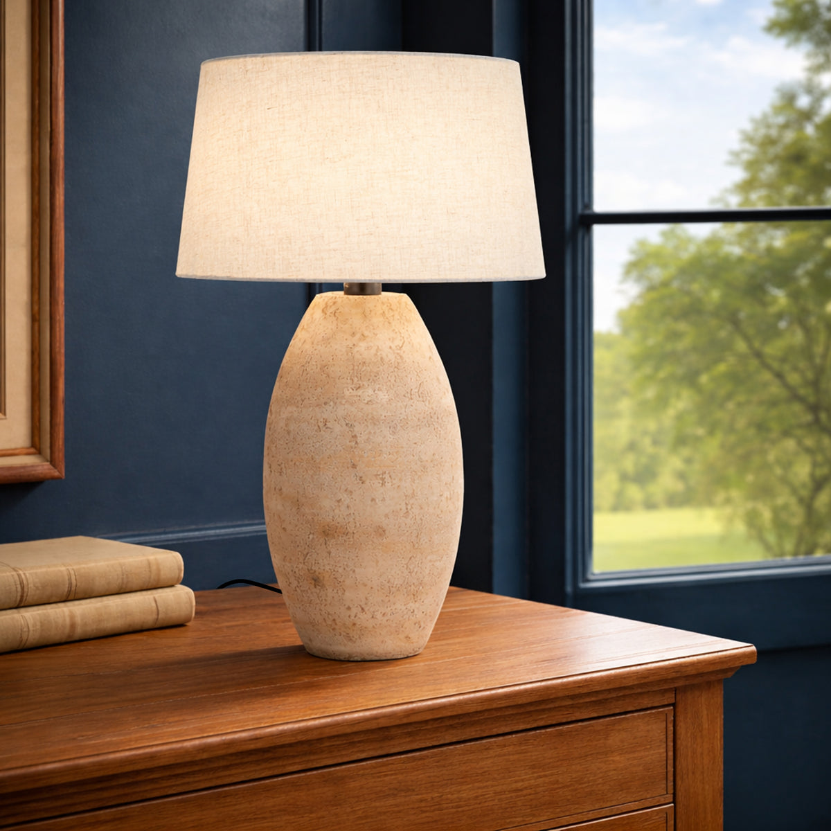 Pontus Table Lamp Beige - PONTUS TL-BE