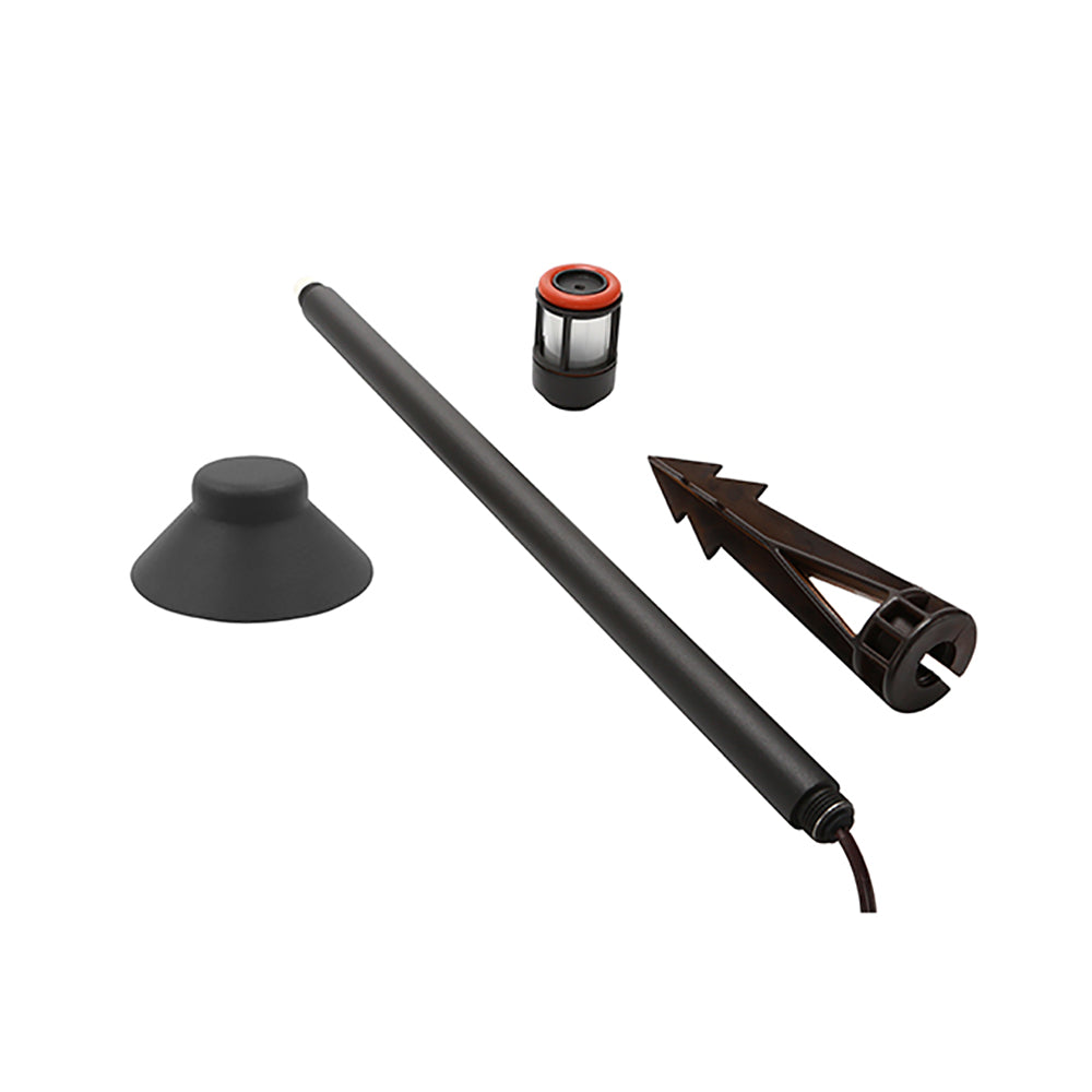 Buy Pathway Lights Australia Pathway Light 12V H381mm W84mm Black Aluminium - PPL1301BK-15