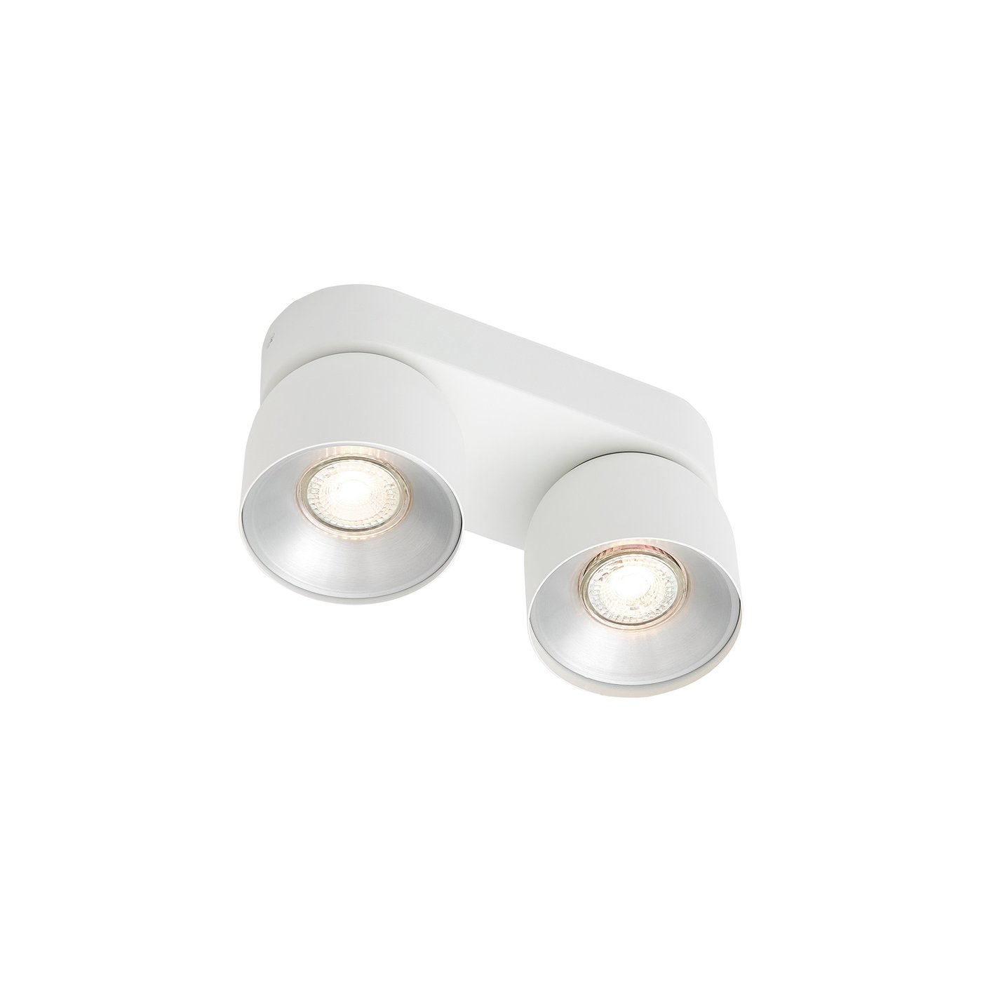 Pitcher 2-Spot Metal Spotlights White - 2310410101