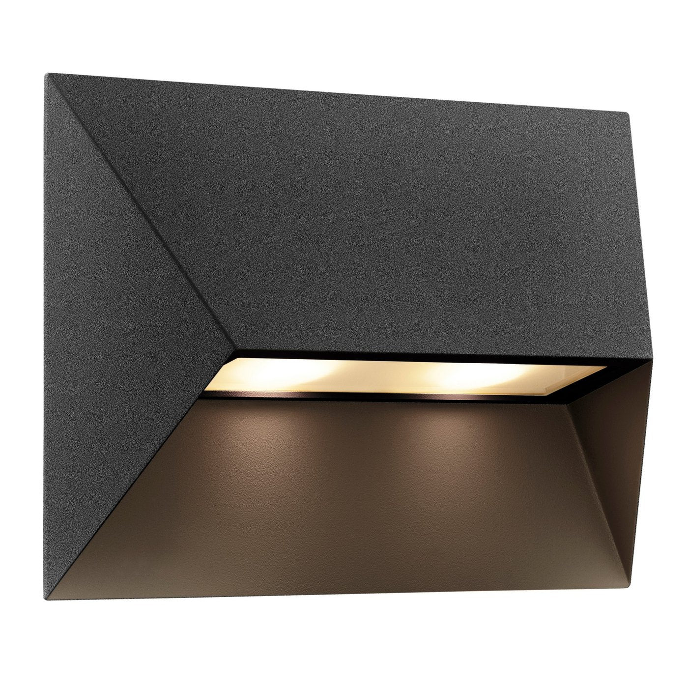 Pontio Aluminium Large Wall Light Black - 2218191003