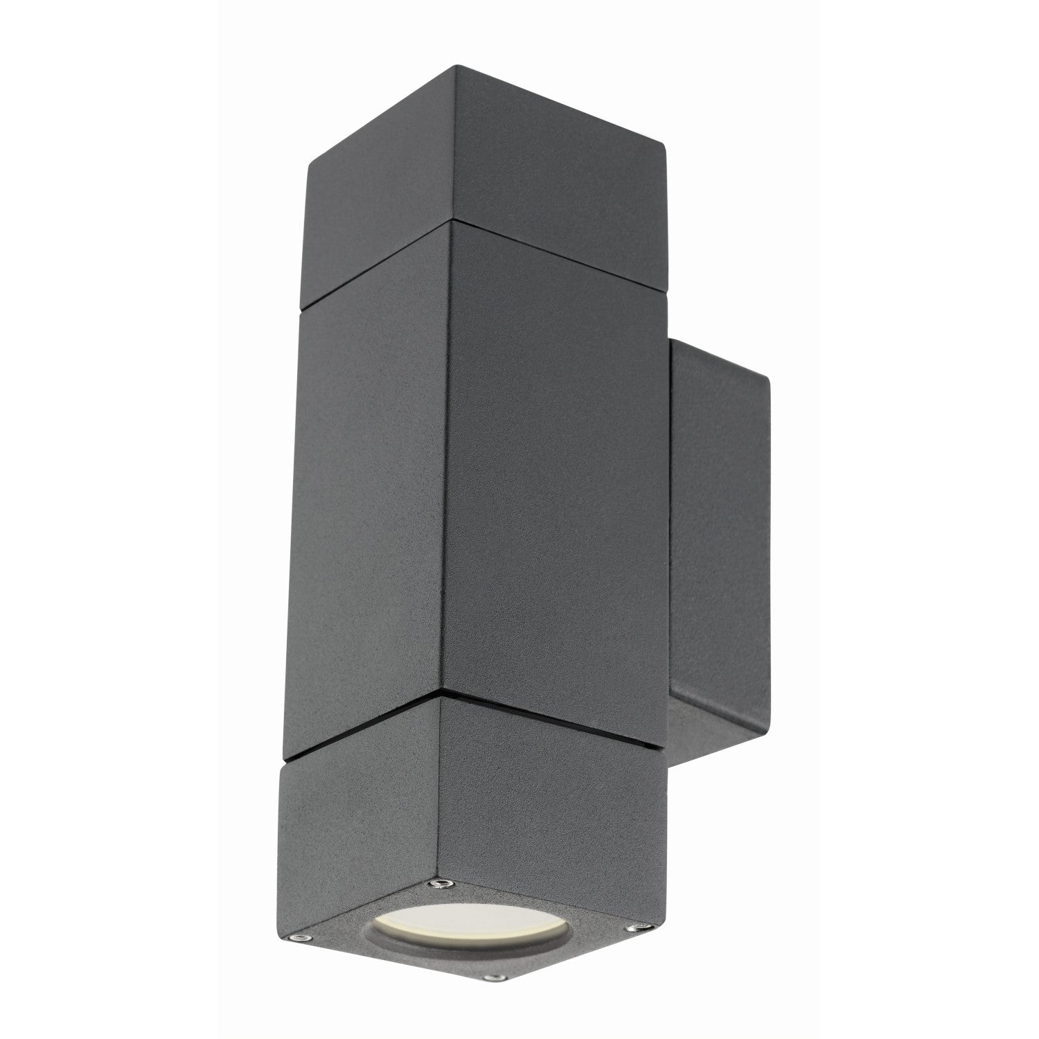 Buy Up / Down Wall Lights Australia Prairie Block Up/Down Wall Light Charcoal - 17952/51