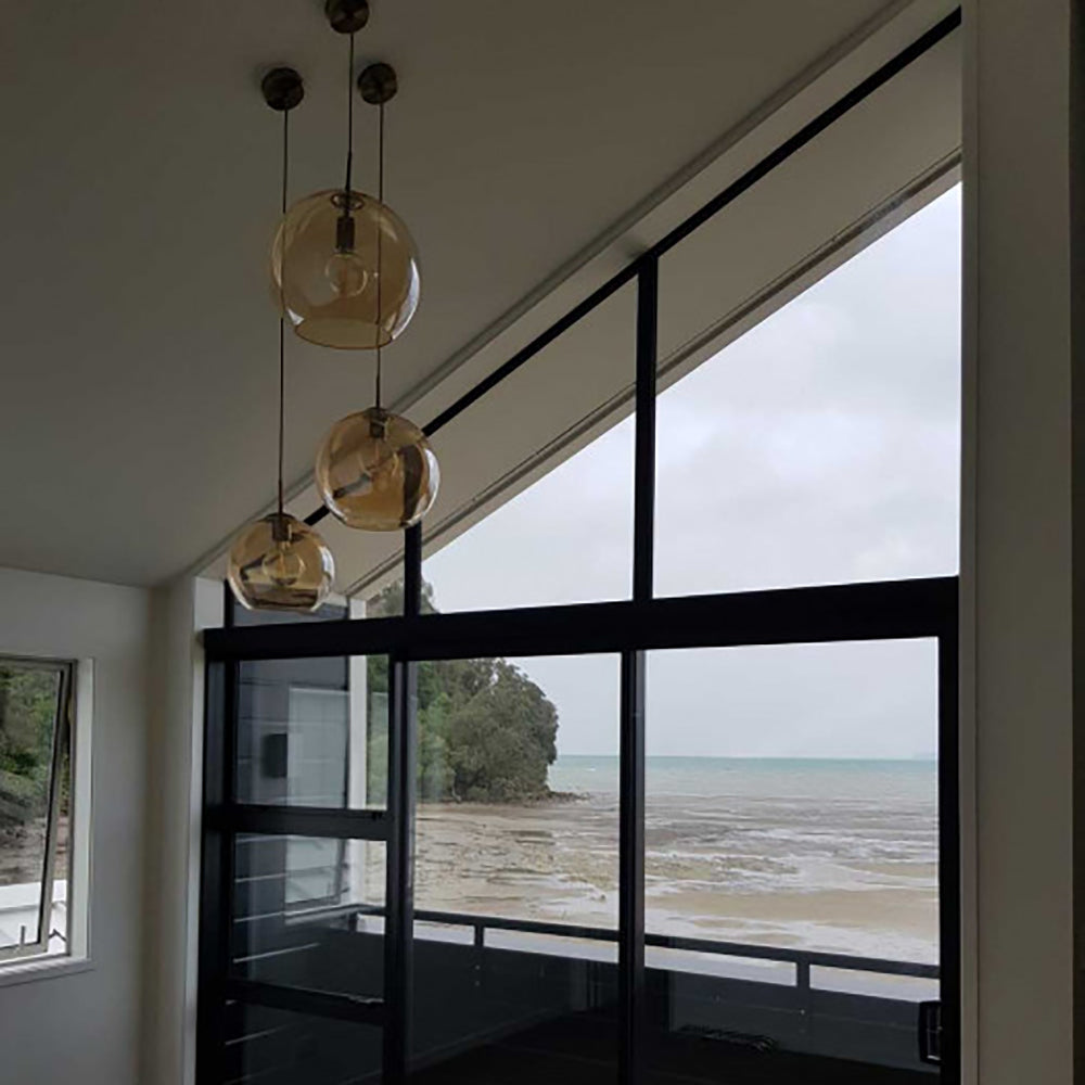 Buy Pendant Lights Australia Pendant Light W360mm Brass Glass - QH1635-AM