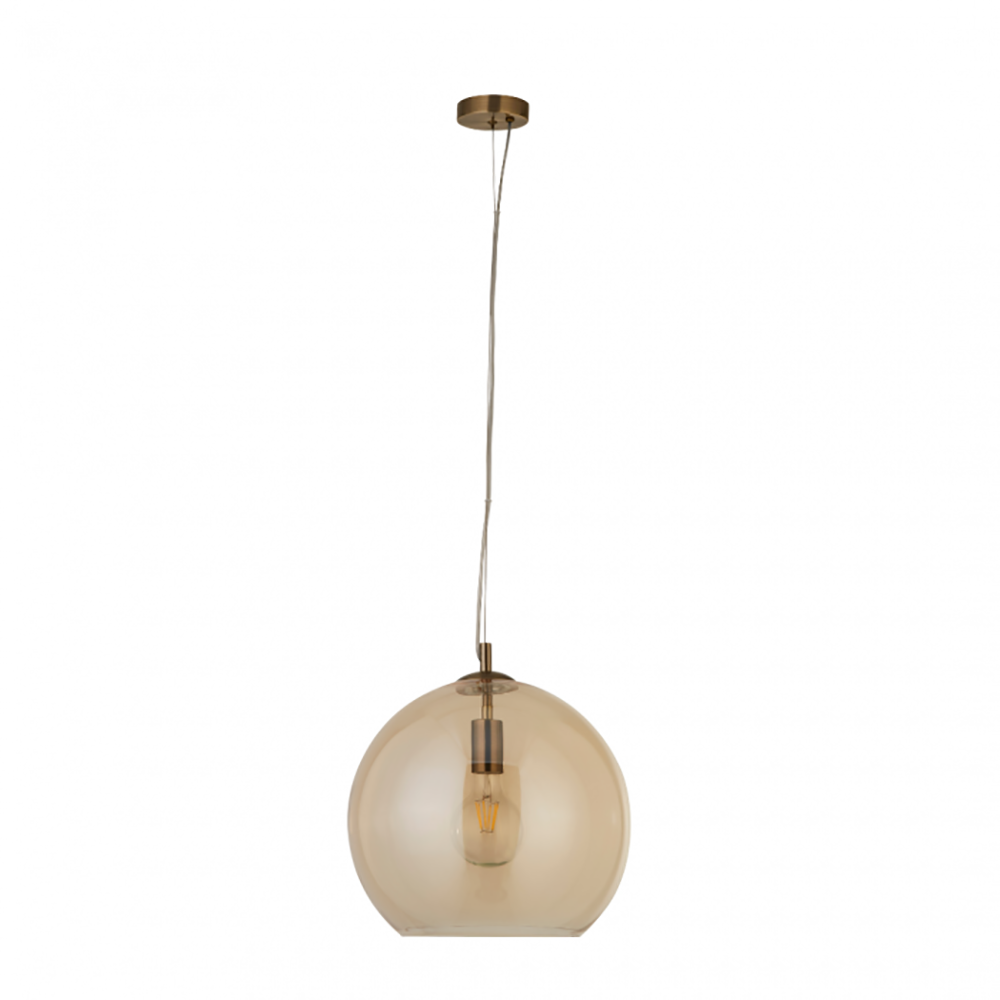 Buy Pendant Lights Australia Pendant Light W360mm Brass Glass - QH1635-AM