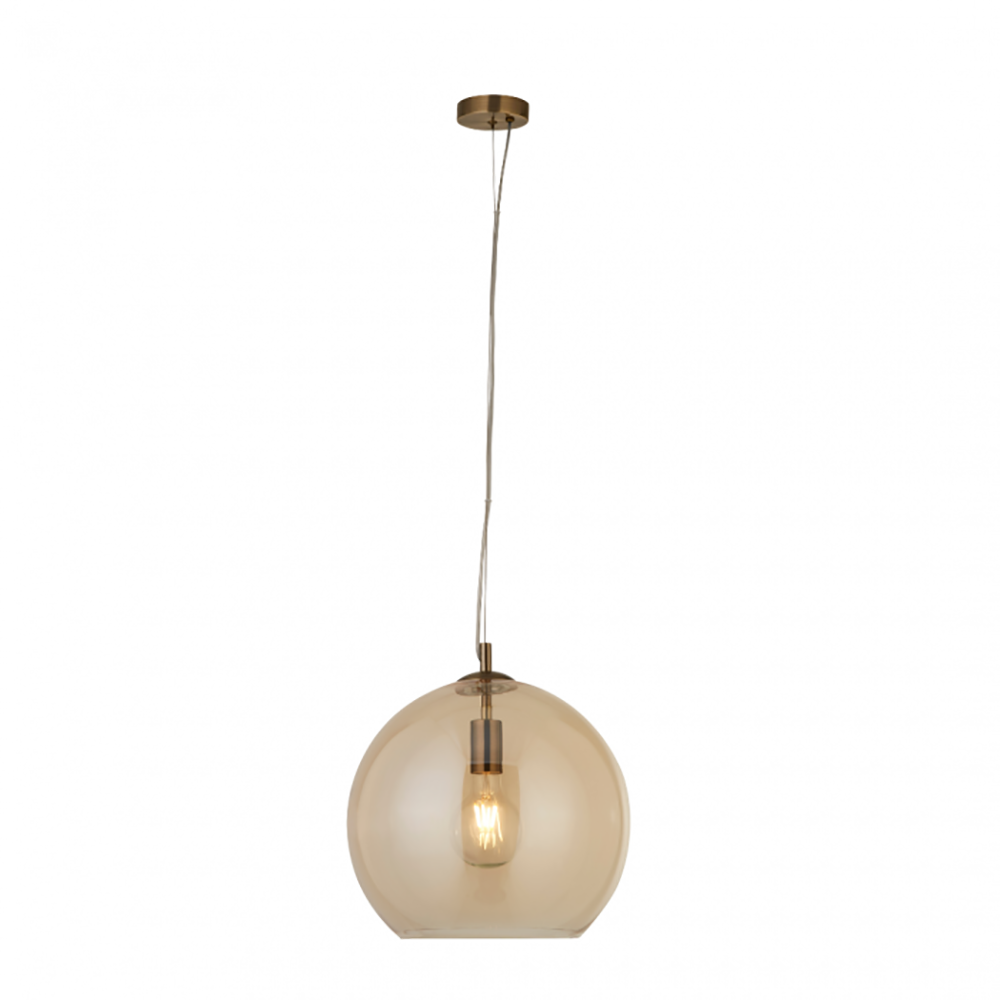 Buy Pendant Lights Australia Pendant Light W360mm Brass Glass - QH1635-AM