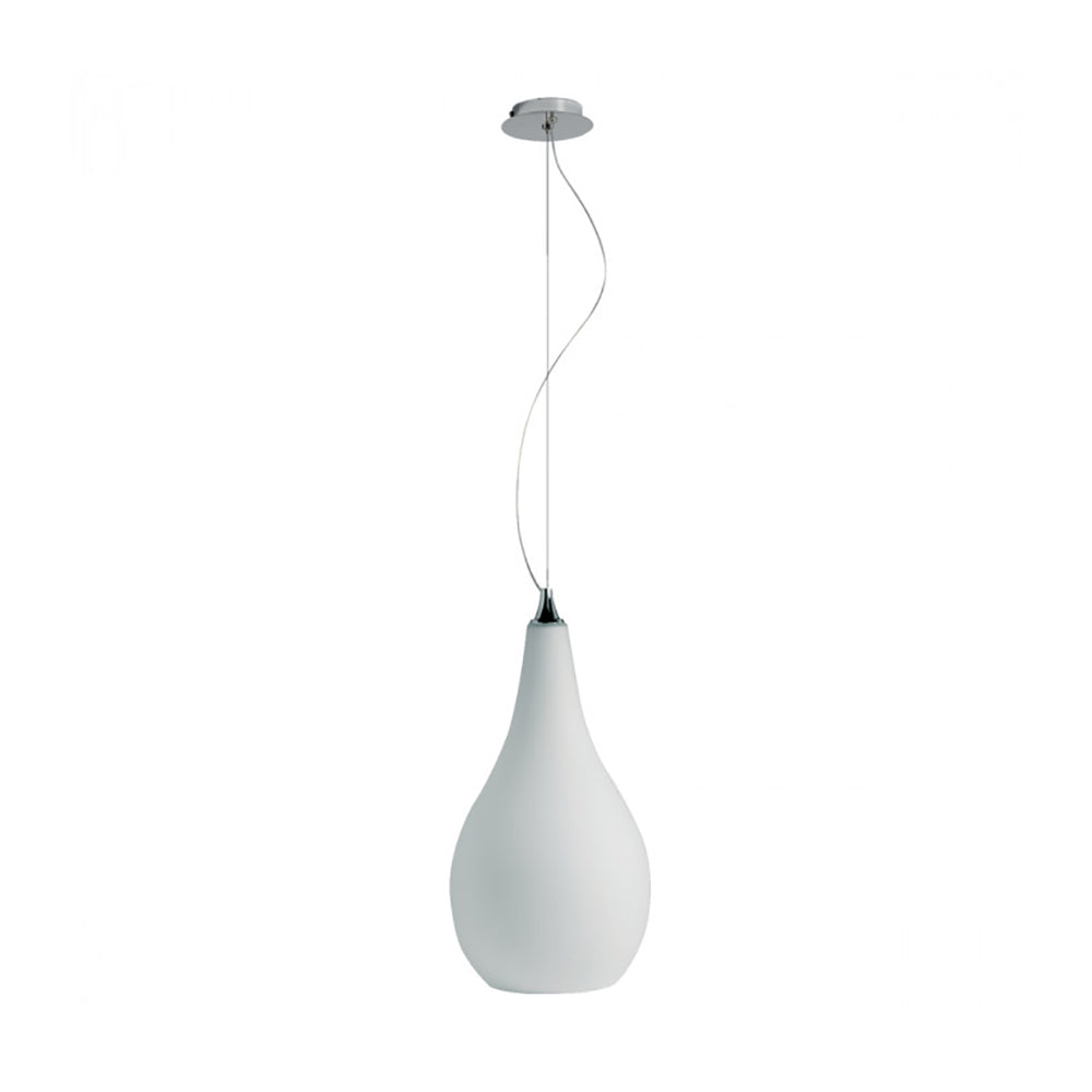 Buy Pendant Lights Australia Gaurd Pendant Light Chrome / White - QH2193-WH