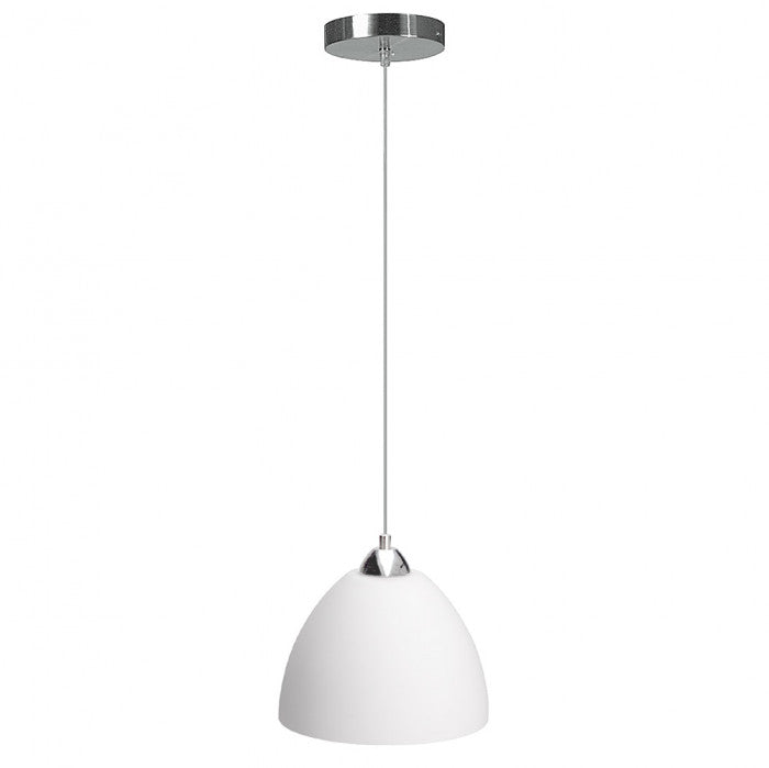 Buy Pendant Lights Australia Bell Pendant Light Chrome / White - QH5016
