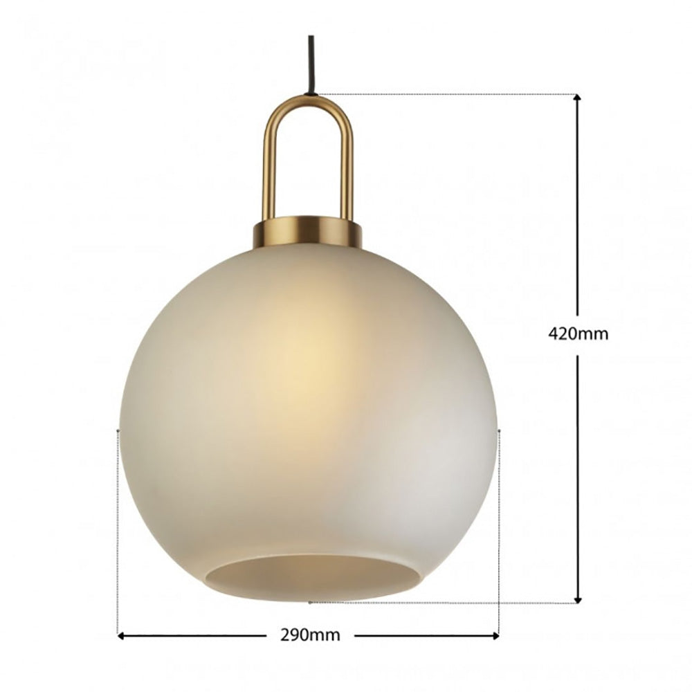 Buy Cluster Pendants Australia Ellie Cluster Pendant 3 Lights Brass Metal / Glass - QH6313-AC