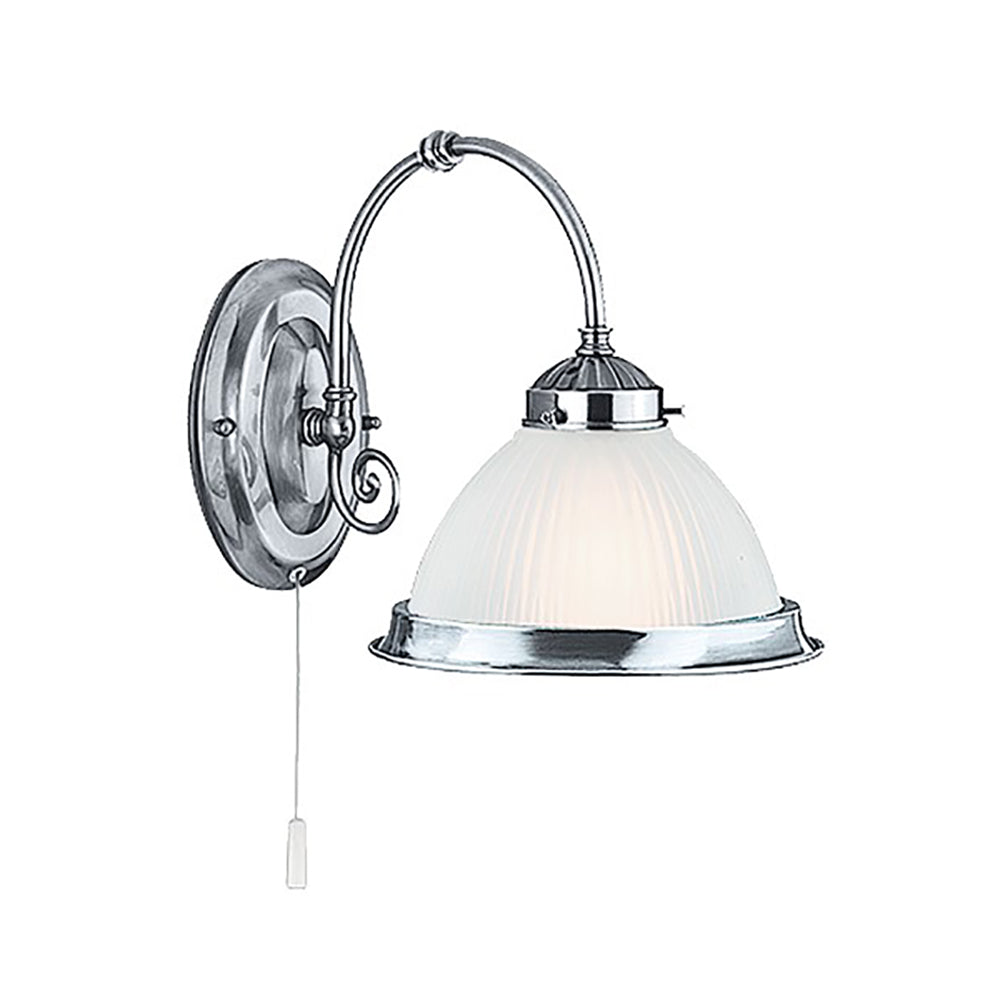 Buy Bedside Reading Lights Australia Logan Bedside Reading Light Satin Chrome - R1041-1B-SC