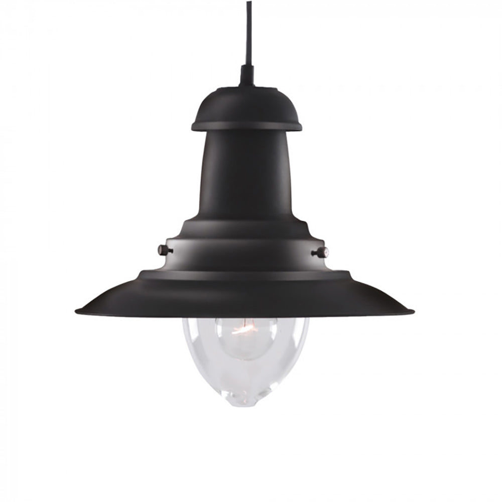 Buy Pendant Lights Australia Fisherman Pendant Light Black - R4301-1P-BL