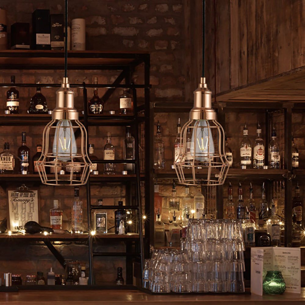 Buy Pendant Lights Australia Guard Pendant Light Copper Metal - R6847-CO