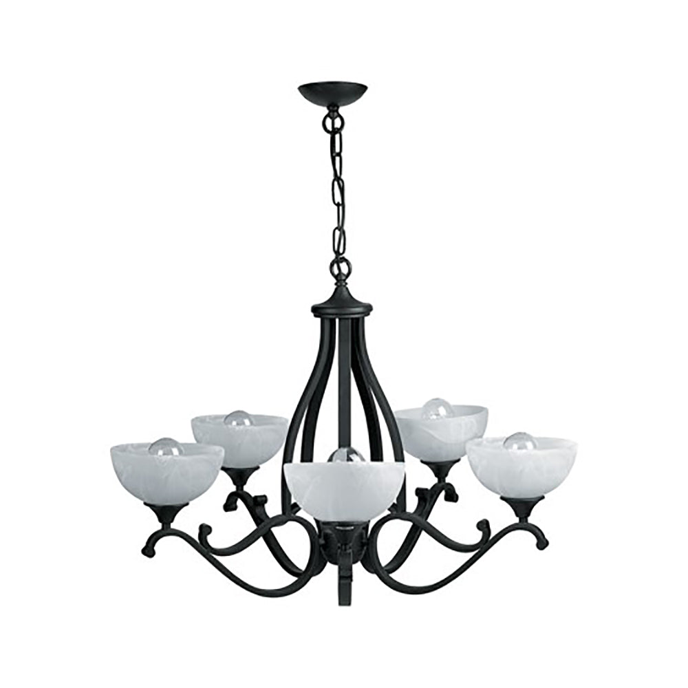 Buy Chandeliers Australia Ignacia Chandelier 5 Lights Brown / Bronze- R8735-5P-DB