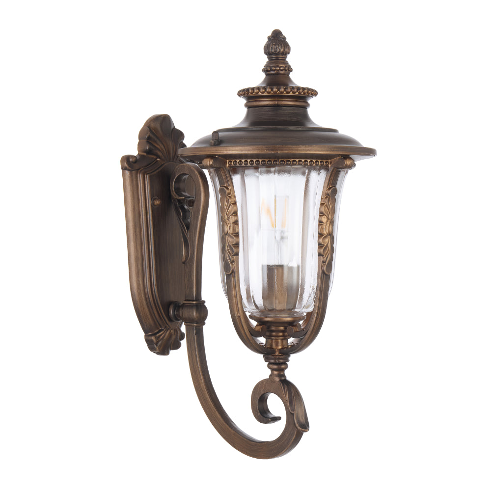 Ramiro 200mm Exterior Wall Light Bronze - RAMIRO EX20-BZ