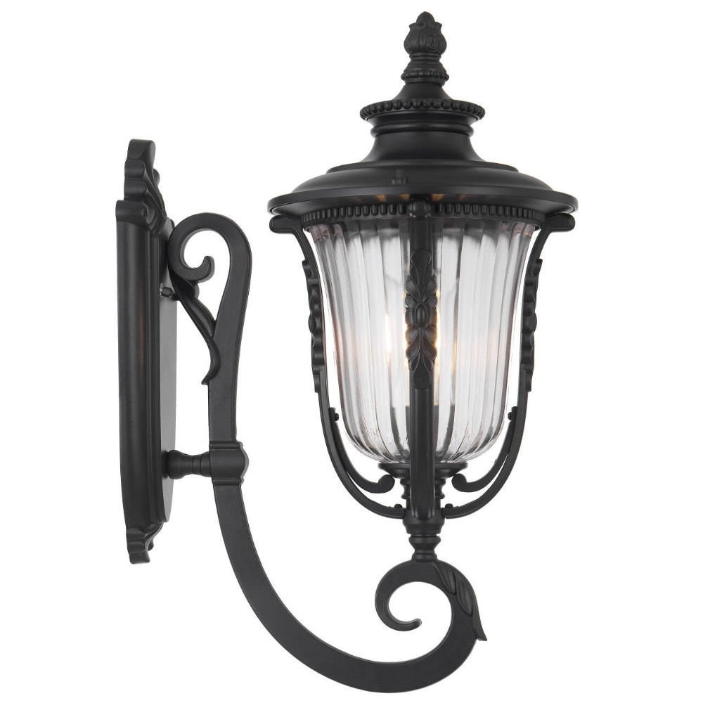 Ramiro 250mm Exterior Wall Light Black - RAMIRO EX25-BK