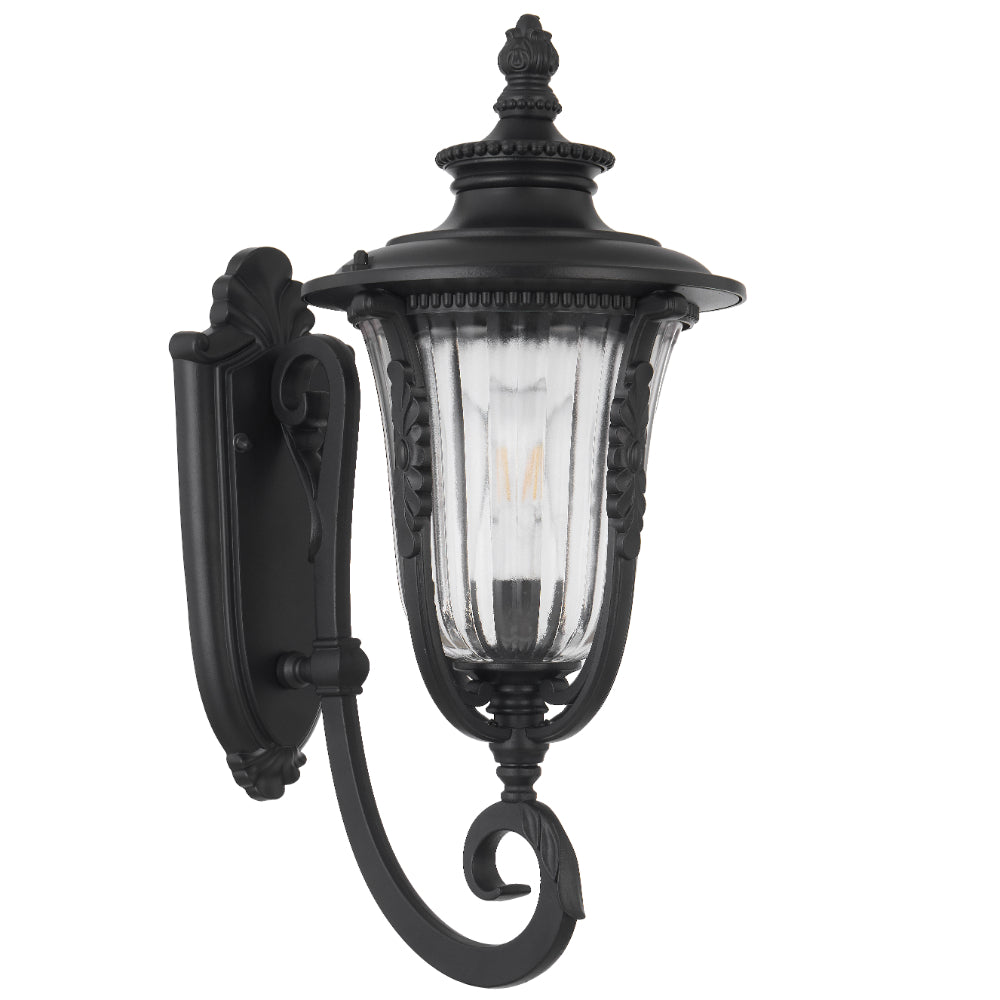 Ramiro 250mm Exterior Wall Light Black - RAMIRO EX25-BK