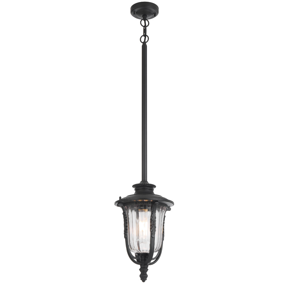 Ramiro 200mm Ceiling Lanterns Black - RAMIRO PE20-BK