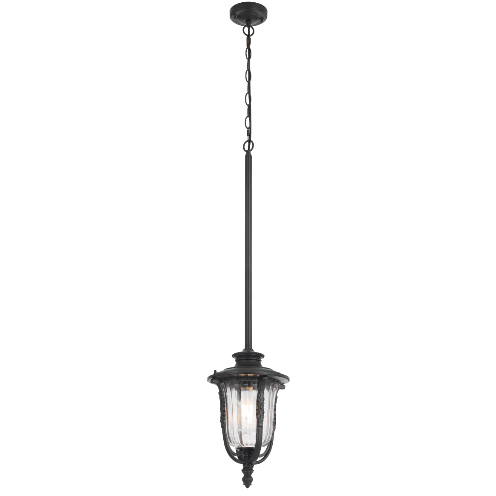 Ramiro 200mm Ceiling Lanterns Black - RAMIRO PE20-BK