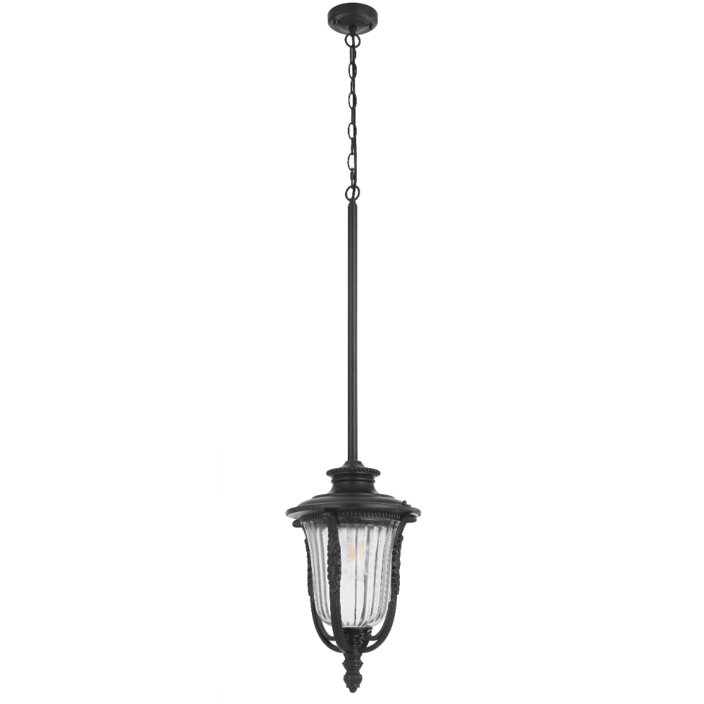 Ramiro 250mm Ceiling Lanterns Black - RAMIRO PE25-BK