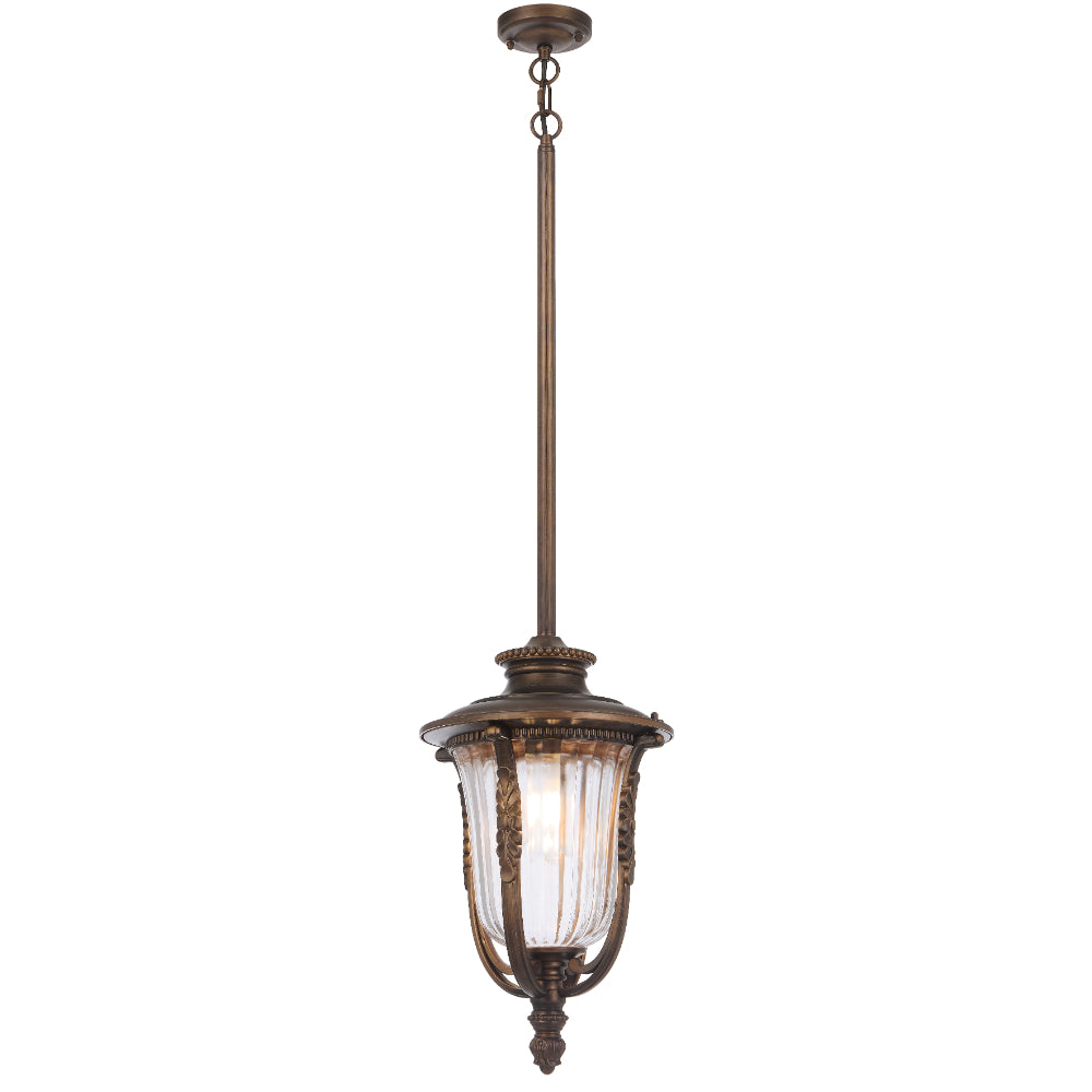 Ramiro 250mm Ceiling Lanterns Bronze - RAMIRO PE25-BZ