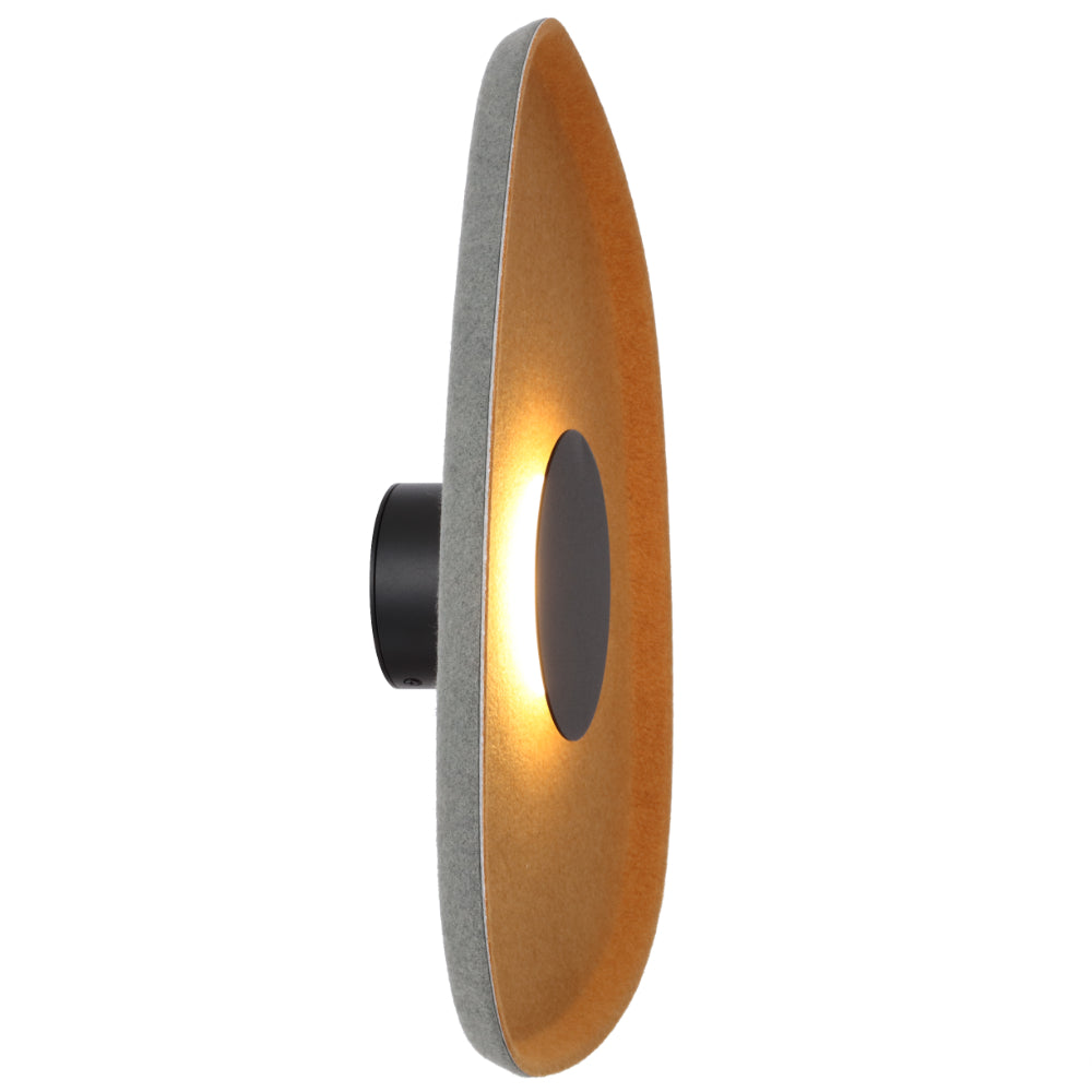 Raxa LED Wall Bracket 5W 3000K Orange & Grey - RAXA WB-OGGY
