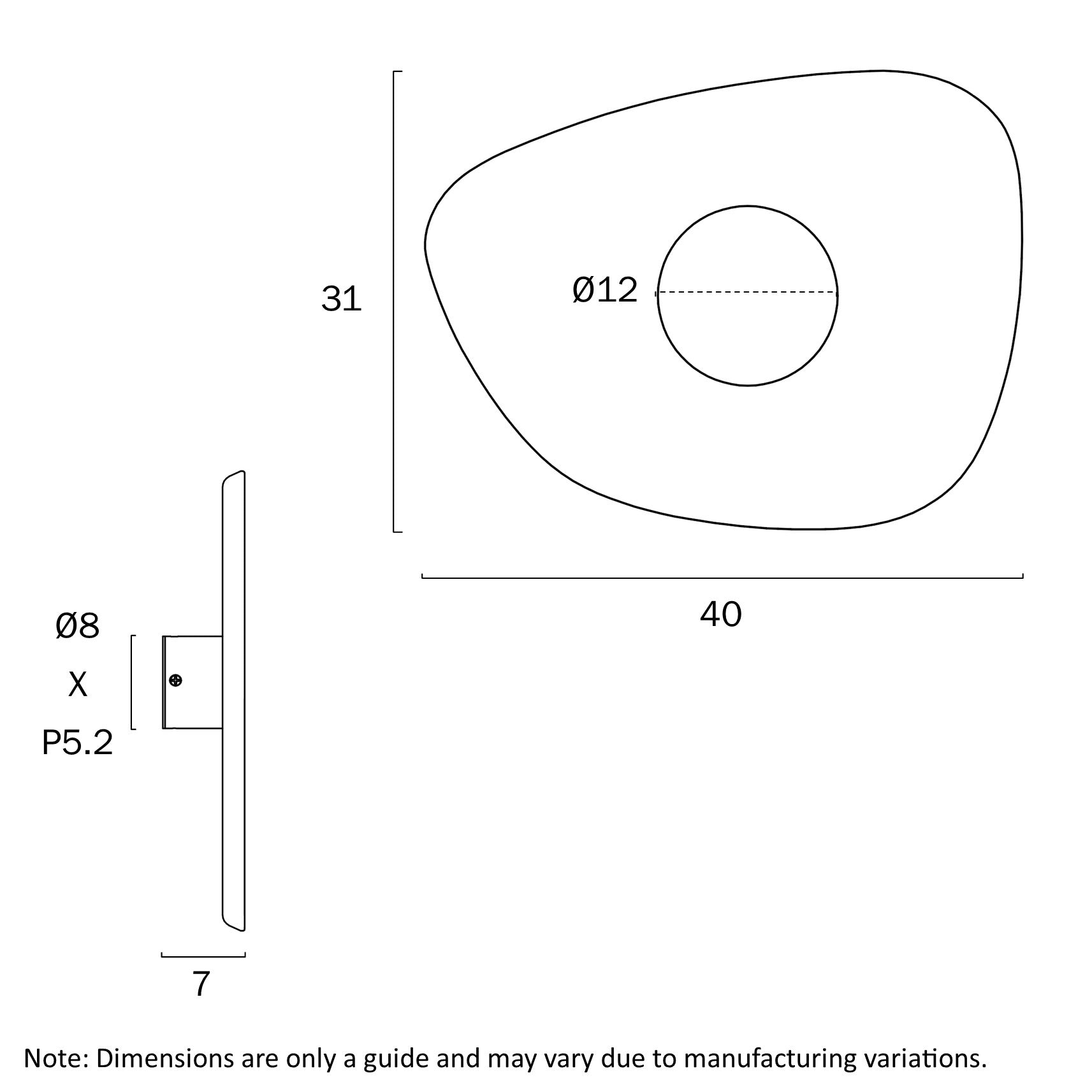 Raxa LED Wall Bracket 5W 3000K Green & Black - RAXA WB-GNBK