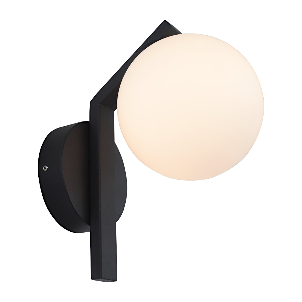 Rayna Wall Light Black - RAYN1WBLK