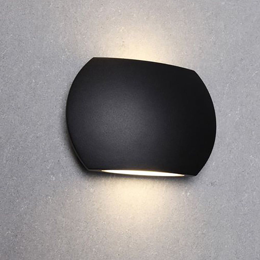 Buy Up / Down Wall Lights Australia REMO LED Exterior Surface Mounted Up/Down Wall Light Black 6.8W 3000K IP54 - REMO1