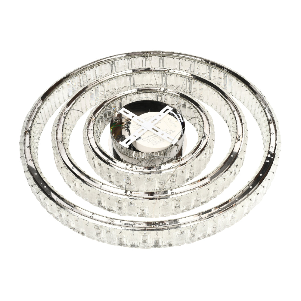 Rias LED 3 Tier Pendant 150W Tri Colour Chrome - RIAS PE3T-CH3C