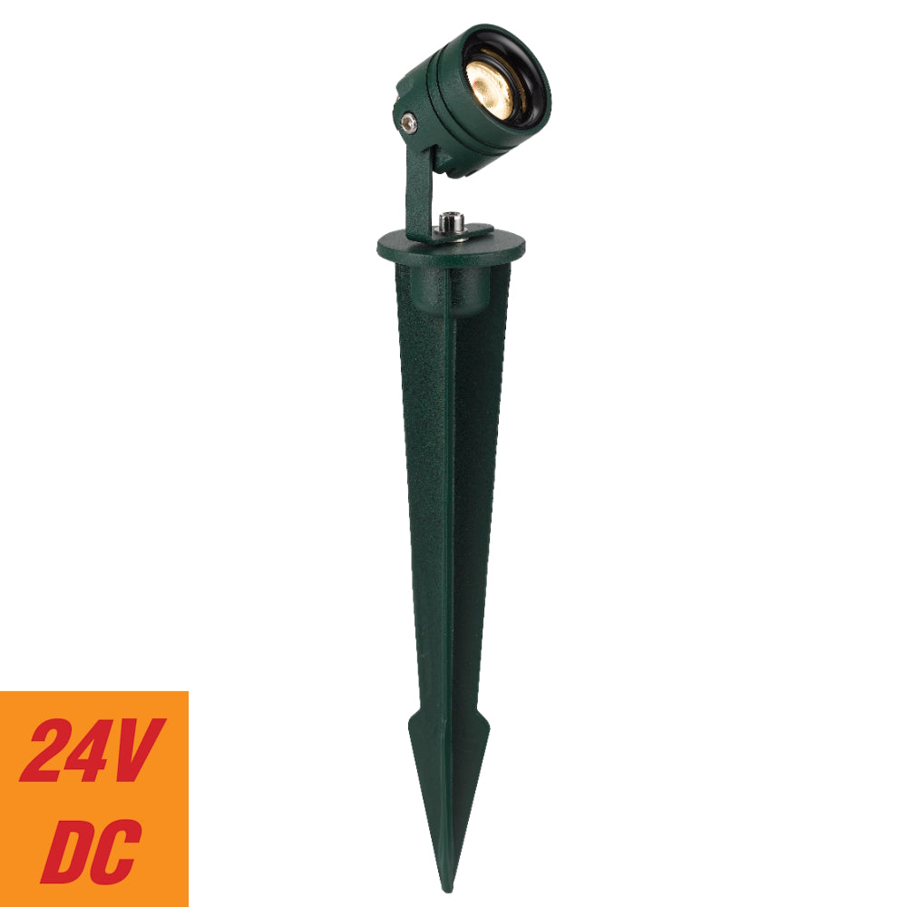 Rilto LED Spike Light 3W 3000K Green - RILTO SP3-GN324