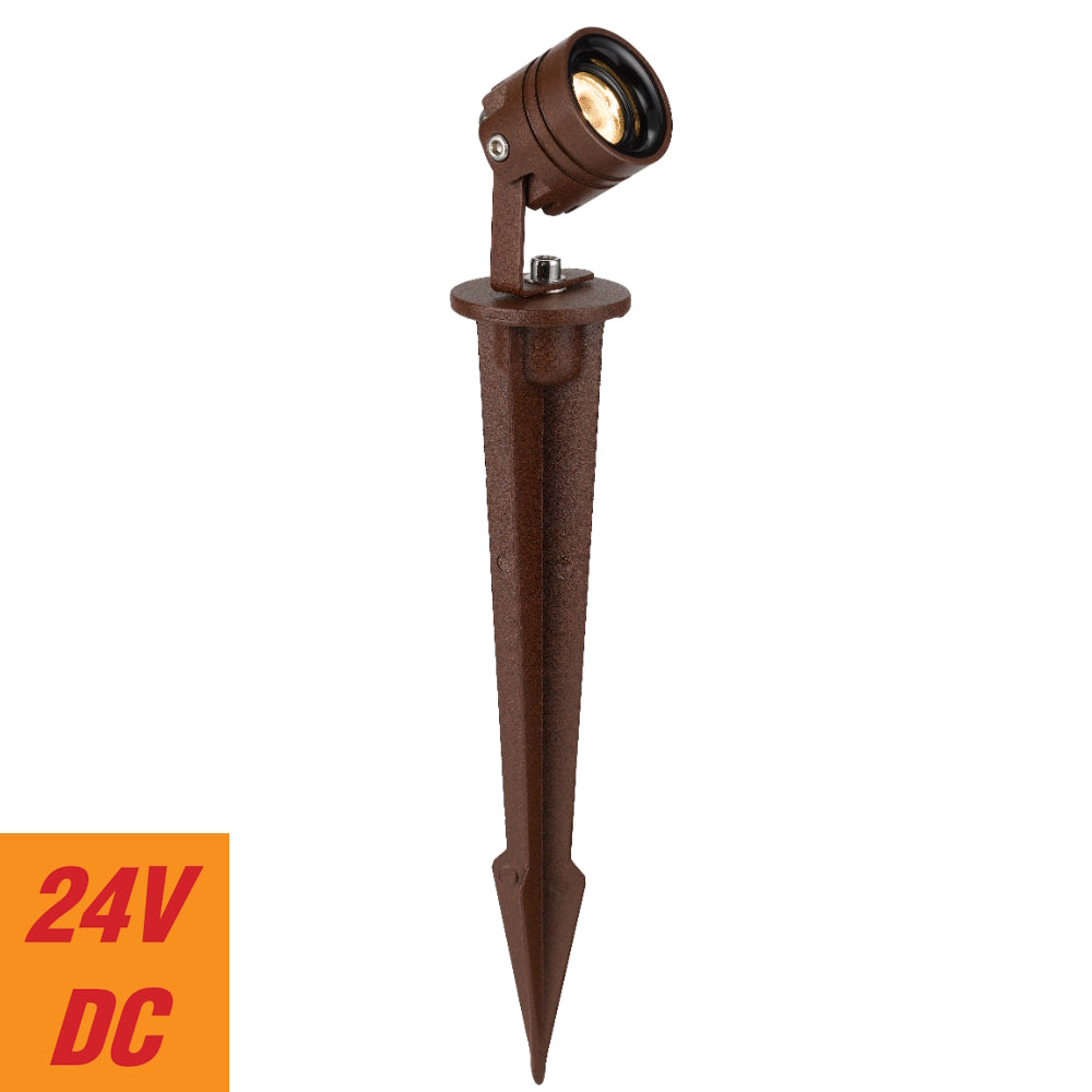 Rilto LED Spike Light 3W 3000K Rust - RILTO SP3-RST324