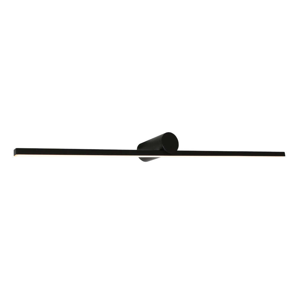 Roka LED Bathroom Vanity Light 23W Black Metal 4000K - ROKA23WLEDBLK