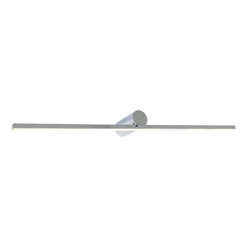 Roka LED Bathroom Vanity Light 23W Chrome Metal 4000K - ROKA23WLEDCH