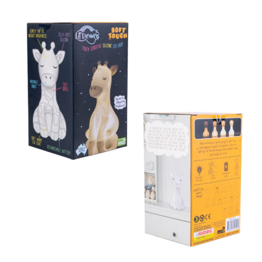 Lil Dreamers Giraffe Soft Touch LED Kids Lamp - RS-LTL/G