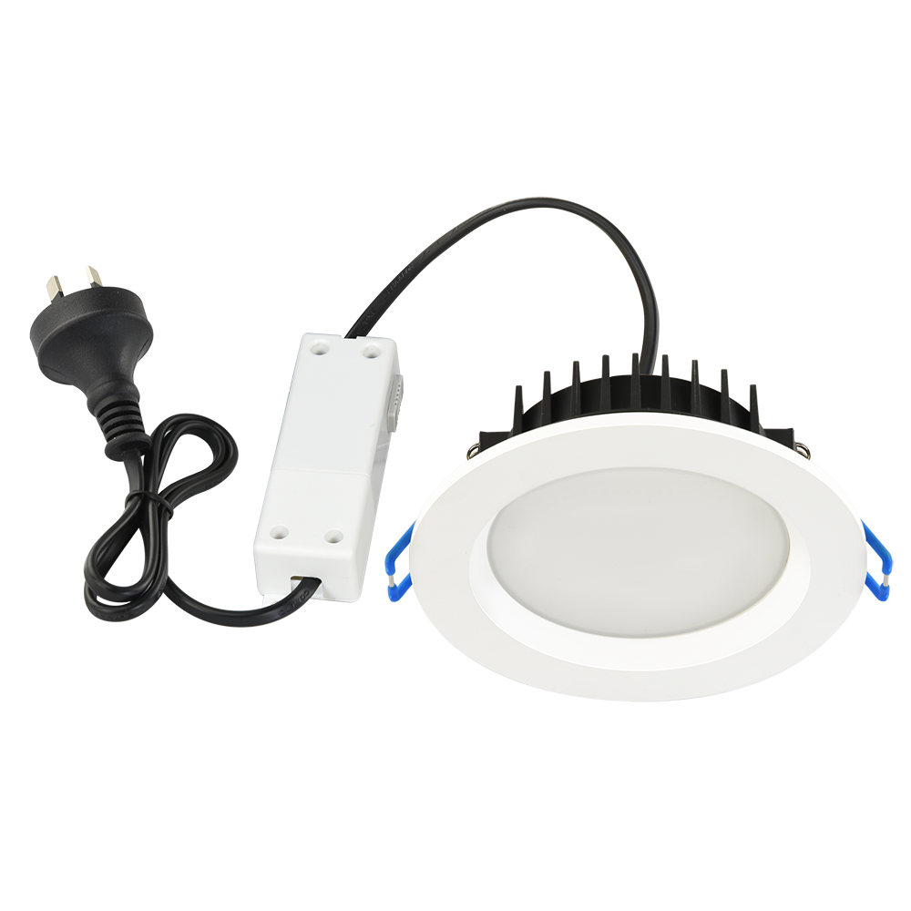 Buy Recessed LED Downlights Australia TriValite Recessed LED Downlight 8W White Polycarbonate 3CCT - 172084