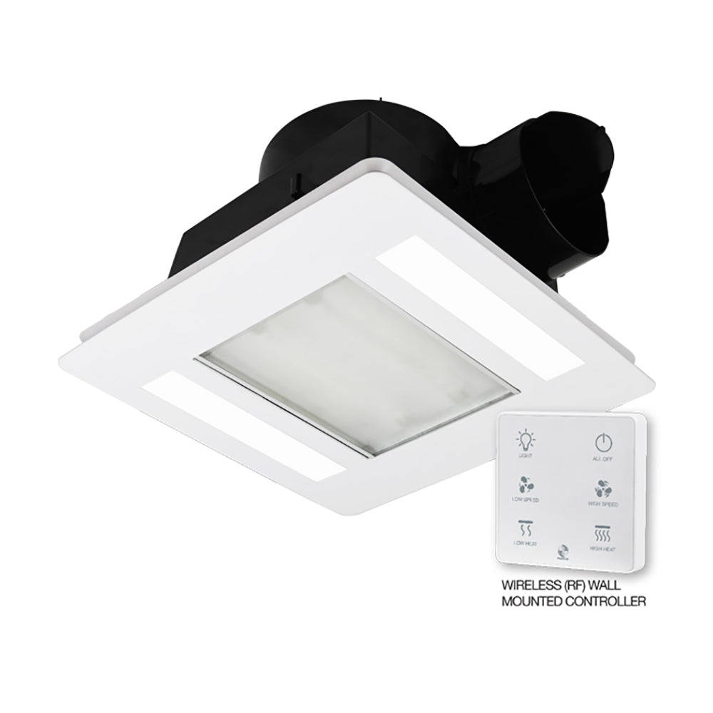 Buy 3 In 1 Bathroom Heaters Australia 3 In 1 Bathroom Heater W425mm White 3CCT - RESP3-1WH