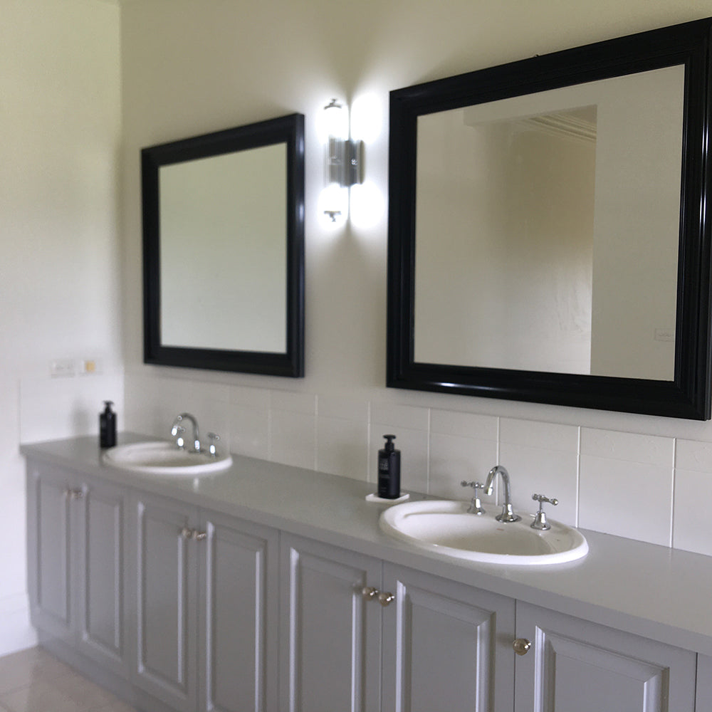 Buy Bathroom Vanity Lights Australia Rockford 2 Light Wall Light Chrome - 1001428