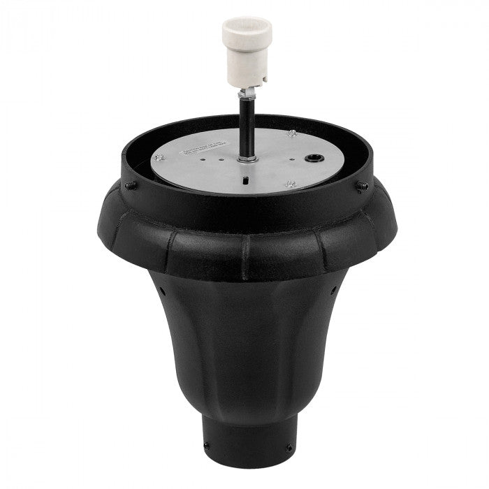 Buy Lamp Holders Australia Lamp Holder W76mm Black - S201-BL