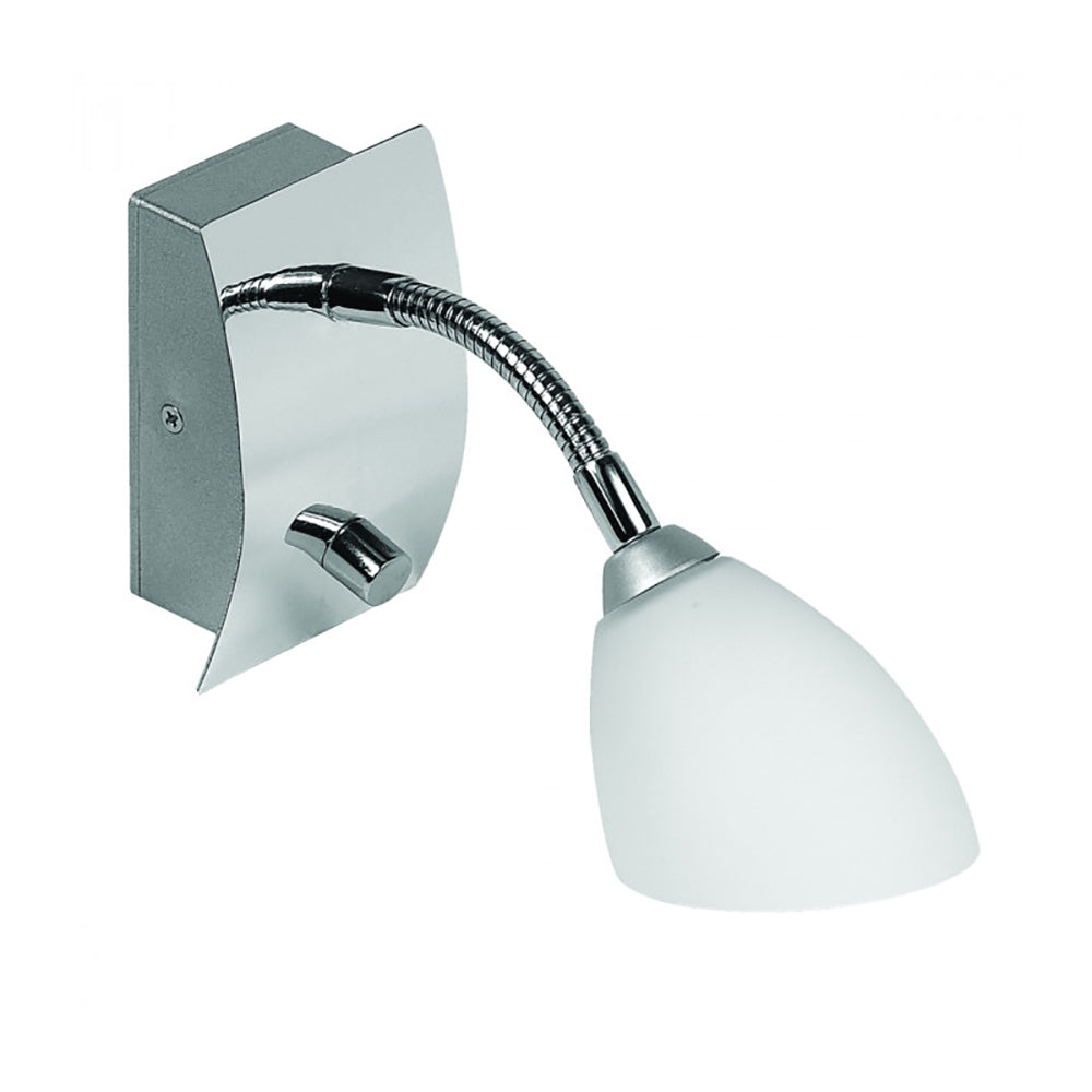 Buy Bedside Reading Lights Australia Bedside Reading Light Chrome - SA-P1-CH